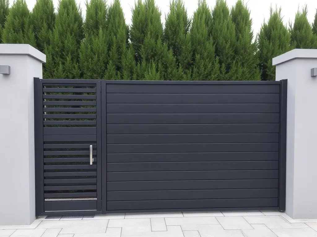 Ogrodzenia palisadowe z bramą i furtką – jak wybrać idealne rozwiązanie?